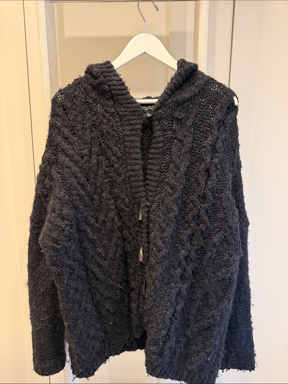 Rag & Bone Adirondack Wool Hooded Cardigan XS/S